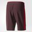 Adidas Mens Barricade Bermuda Shorts - Dark Burgundy/Scarlet Red - thumbnail image 2