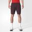Adidas Mens Barricade Bermuda Shorts - Dark Burgundy/Scarlet Red - thumbnail image 3