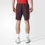 Adidas Mens Barricade Bermuda Shorts - Dark Burgundy/Scarlet Red - thumbnail image 5