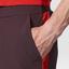Adidas Mens Barricade Bermuda Shorts - Dark Burgundy/Scarlet Red - thumbnail image 6