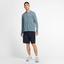 Nike Mens Challenger 9 Inch Tennis Shorts - Obsidian/Reflective Silver - thumbnail image 6