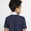 Nike Boys Dri-FIT Tennis Polo - Obsidian/White - thumbnail image 4