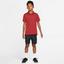 Nike Boys Dri-FIT Tennis Polo - Team Crimson/Black - thumbnail image 5