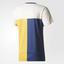 Adidas Mens New York Tennis Tee - Chalk White/Multi-Colour - thumbnail image 2