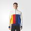 Adidas Mens New York Jacket - Chalk White/Multi-Colour - thumbnail image 3