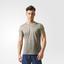 Adidas Mens FreeLift Gradient Tee - Grey Five - thumbnail image 3