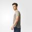 Adidas Mens FreeLift Gradient Tee - Grey Five - thumbnail image 4