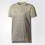 Adidas Mens FreeLift Gradient Tee - Grey Five - thumbnail image 1