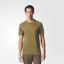 Adidas Mens ID Stadium Tee - Trace Olive Green - thumbnail image 3