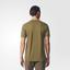 Adidas Mens ID Stadium Tee - Trace Olive Green - thumbnail image 5