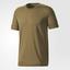 Adidas Mens ID Stadium Tee - Trace Olive Green - thumbnail image 1