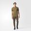 Adidas Mens ID Stadium Tee - Trace Olive Green - thumbnail image 6