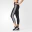 Adidas Womens Essentials 3-Stripe Tights - Black - thumbnail image 4