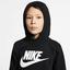 Nike Boys Sportswear Pullover Hoodie - Black/White - thumbnail image 3