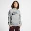 Nike Boys Sportswear Pullover Hoodie - Dark Grey/Heather/Black - thumbnail image 1