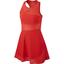 Nike Womens Maria Tennis Dress - Light Crimson - thumbnail image 1
