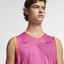 Nike Mens AeroReact Rafa Top - Laser Fuchsia/Thunder Grey - thumbnail image 2