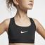 Nike Girls Pro Sports Bra - Black/White - thumbnail image 3