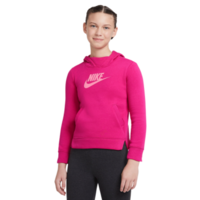 Nike Girls Pullover Hoodie - Pink