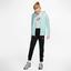 Nike Air Girls Fleece Hoodie - Teal Tint/Metallic Gold - thumbnail image 6