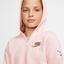 Nike Air Girls Fleece Hoodie - Echo Pink - thumbnail image 7