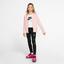 Nike Air Girls Fleece Hoodie - Echo Pink - thumbnail image 8