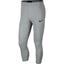 Nike Mens Dri-FIT Tapered Fleece Training Trousers - Dark Grey Heather - thumbnail image 1