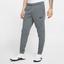 Nike Mens Dri-FIT Tapered Fleece Training Trousers - Charcoal Heather - thumbnail image 3