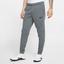 Nike Mens Dri-FIT Tapered Fleece Training Trousers - Charcoal Heather - thumbnail image 3