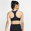 Nike Womens Swoosh Sports Bra - Black - thumbnail image 2