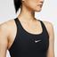 Nike Womens Swoosh Sports Bra - Black - thumbnail image 3