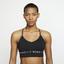 Nike Womens Indy Sports Bra - Black - thumbnail image 3