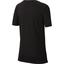 Nike Boys Breathe Graphic Training T-Shirt - Black/Ember Glow - thumbnail image 2