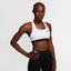 Nike Womens Swoosh Medium Sports Bra - White - thumbnail image 1
