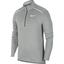 Nike Mens Half Zip Running Top - Dark Smoke Grey - thumbnail image 1