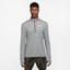 Nike Mens Half Zip Running Top - Dark Smoke Grey - thumbnail image 3