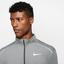Nike Mens Half Zip Running Top - Dark Smoke Grey - thumbnail image 5