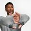 Nike Mens Half Zip Running Top - Dark Smoke Grey - thumbnail image 6