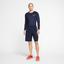 Nike Mens Pro Long Sleeve Top - Navy Blue - thumbnail image 5
