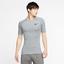 Nike Mens Pro Short Sleeve Tight Top - Smoke Grey - thumbnail image 1