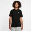 Nike Mens Tennis T-Shirt - Black/Grey - thumbnail image 1