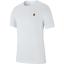 Nike Mens Tennis T-Shirt - White - thumbnail image 1