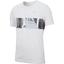 Nike Mens Graphic Tennis T-Shirt - White - thumbnail image 1