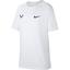Nike Boys Rafa T-Shirt - White - thumbnail image 1
