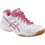 Asics Girls GEL-Upcourt GS Indoor Court Shoes - White/Azalea Pink - thumbnail image 1