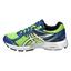 Asics Kids GT-1000 3 GS Running Shoes - Neon Green/White/Blue - thumbnail image 2