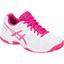 Asics Kids GEL-Game 5 GS Tennis Shoes - White/Pink Glow - thumbnail image 2