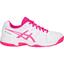 Asics Kids GEL-Game 5 GS Tennis Shoes - White/Pink Glow