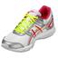 Asics Kids GEL-Galaxy 8 GS Running Shoes - White/Pink - thumbnail image 5