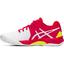 Asics Kids GEL-Resolution 7 GS Tennis Shoes - White/Laser Pink - thumbnail image 2